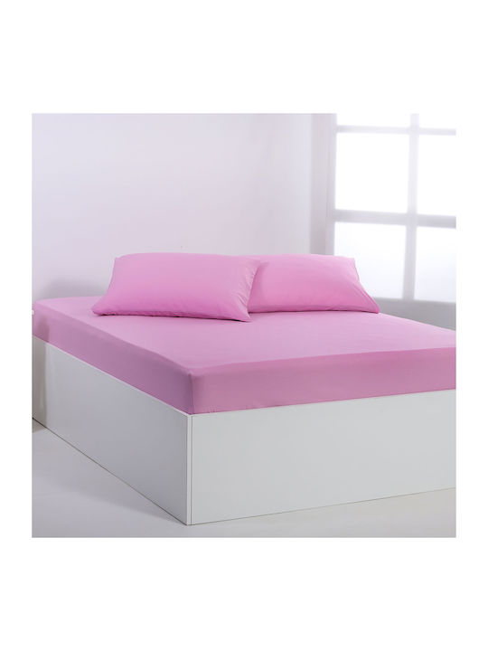 Silk Fashion Σεντόνι Υπέρδιπλο 225x267εκ. Pastel Levander