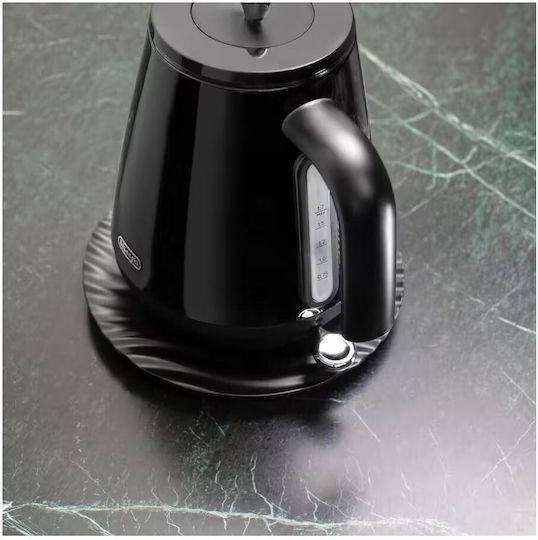 De'Longhi Eclettica Чайник 1.7л 2000W Черен