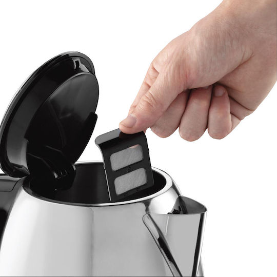 Russell Hobbs Victory Fierbător 1.7lt 2400W Argintiu