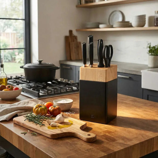 Zwilling J.A. Henckels Star Set Cuțite cu Suport din Oțel Inoxidabil 7buc