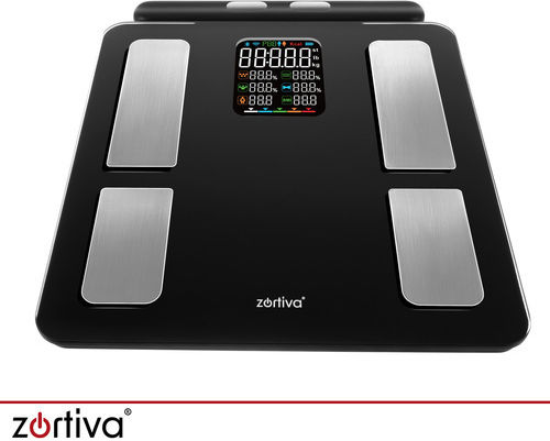 Iso Trade Smart Bathroom Scale 180kg Black