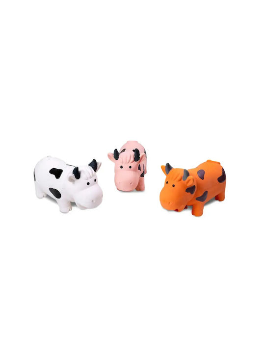 Glee Παιχνίδια Λάτεξ Cow Ηχο Σκύλους 20cm Cow 1τμχ