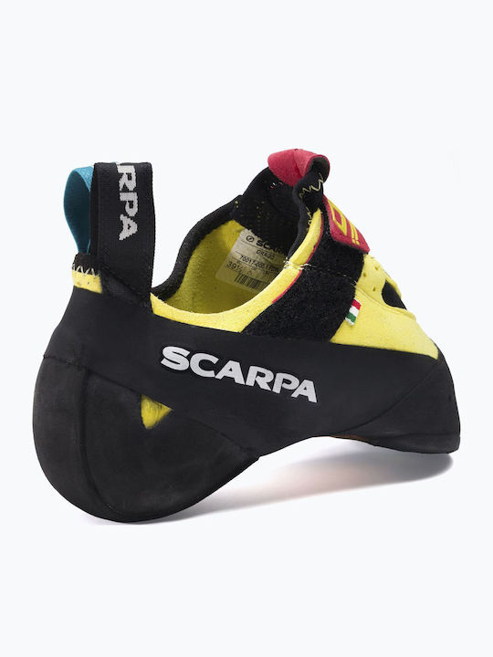 Scarpa Asymmetrisch Kletterschuhe Gelb