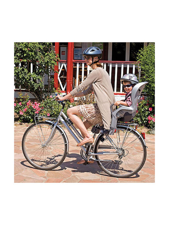 OK Baby Bike 10+Seat Отзад Детско велосипедно седалка Рамка Велосипед Черен