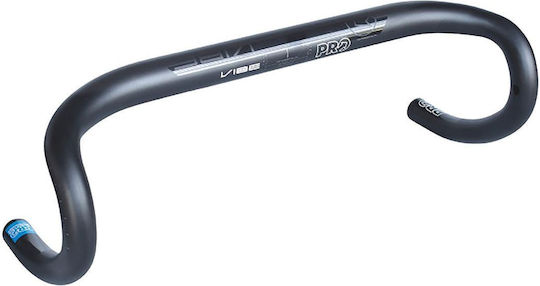 Shimano Pro Vibe Compact PRHA0367 Τιμόνι Ποδηλάτου Racing 31.8mm 420mm Μαύρο