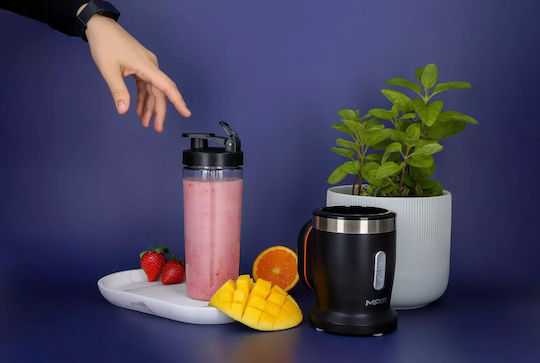 MPM Gofree Solo Blender Cu Cană Din Plastic 600 Ml 240w Negru