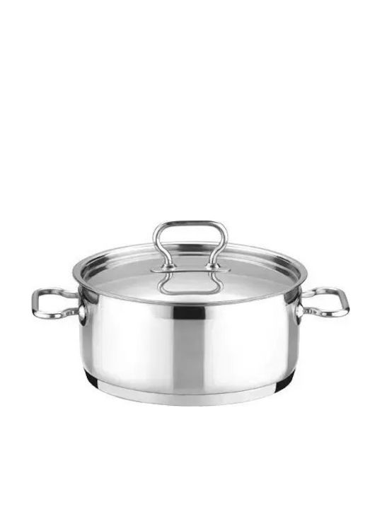 Tescoma Βαθιά Ανοξείδωτη Κατσαρόλα 1lt / 14cm