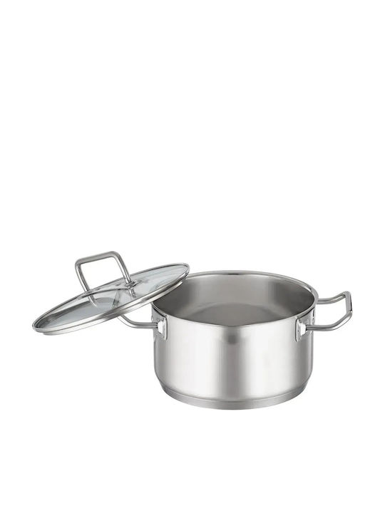Rosle Βαθιά Ανοξείδωτη Κατσαρόλα 3.4lt / 20cm