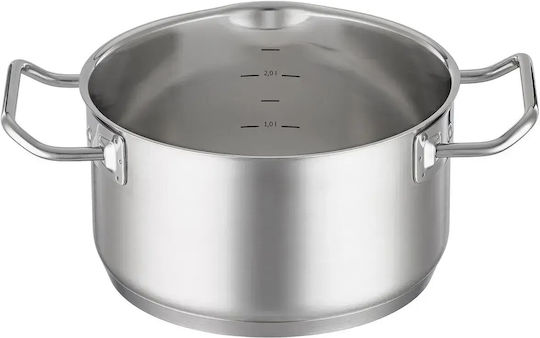 Rosle Expertiso Βαθιά Ανοξείδωτη Κατσαρόλα 3.4lt / 20cm