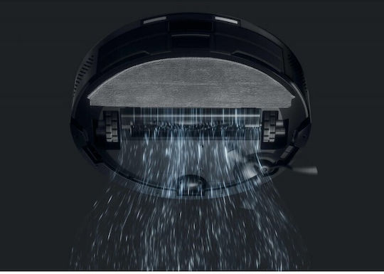 Hoover HG2 Turbo Slim Σκούπα Ρομπότ με Χαρτογράφηση Laser & Απορρόφηση 5000Pa Μαύρη