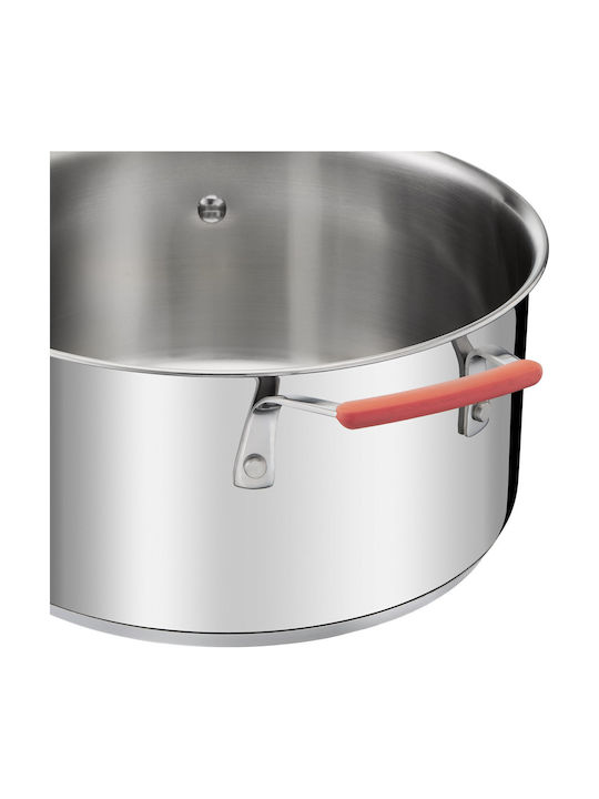 Tefal Opti Space Töpfe Set aus Rostfreiem Stahl 6 Teile