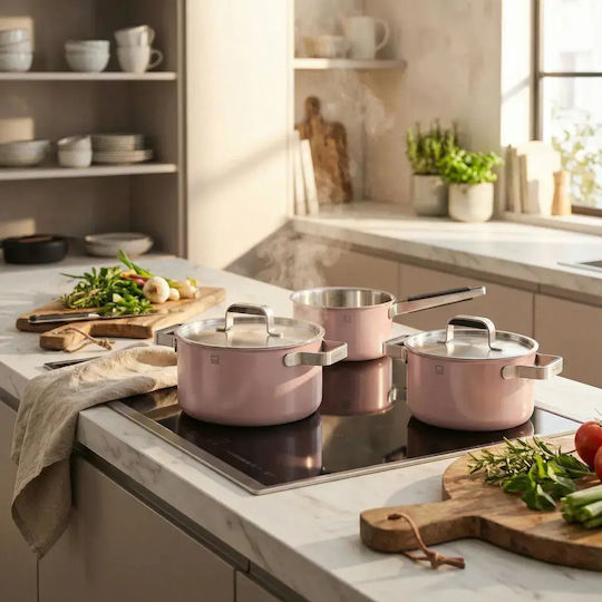 Zwilling J.A. Henckels Pure Комплект Саксии От Неръждаема Стомана 3 Части