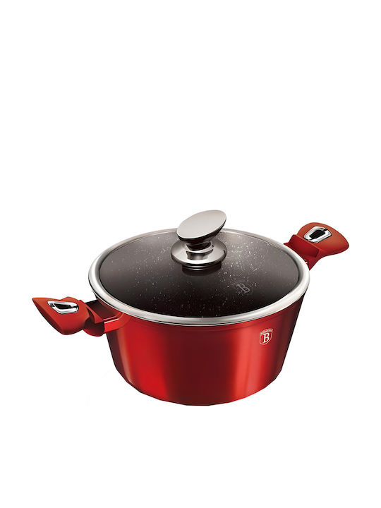 Berlinger Haus Berlinger Haus Kochgeschirr-Set aus Aluminiumguss Burgundy Collection mit Innenbeschichtung aus Stein 3-teilig