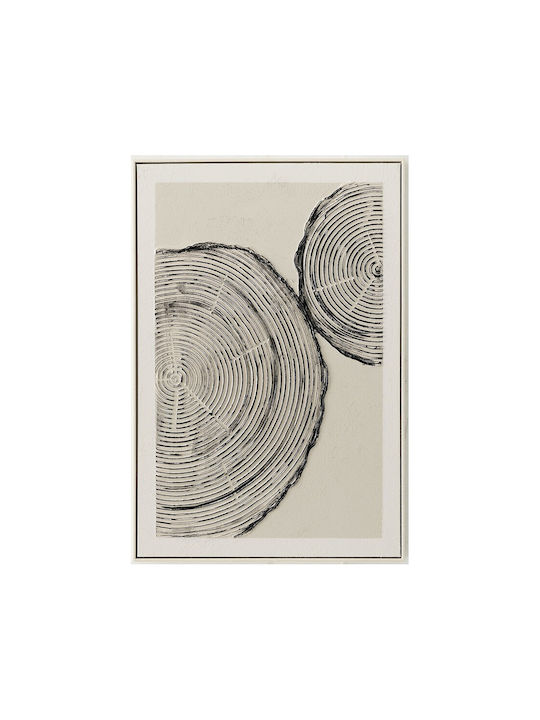 Πίνακας Black Wood Print 60x90 Cm