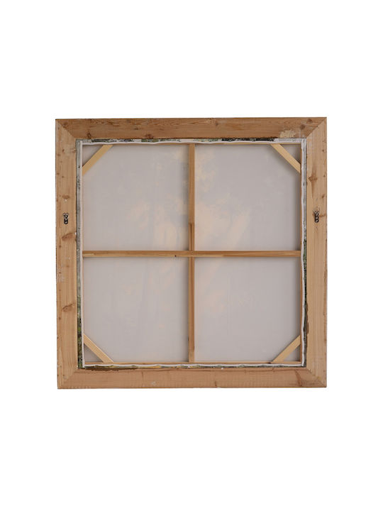Artekko Canvasia Multicolored Canvas Painting Wooden Frame 100x3x100 Cm