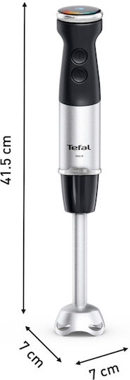Tefal QuickChef Ραβδομπλέντερ με Ανοξείδωτη Ράβδο Ασημί