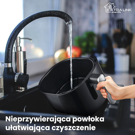 Extralink SJ-400 Air Fryer 4lt Μαύρο