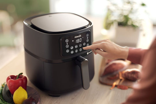 Philips Air Fryer 7.2lt Μαύρο HD9285/96