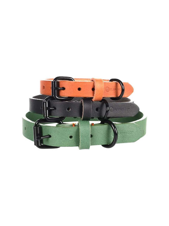 Flamingo Collar Leano Cognac 24-30cm/15mm