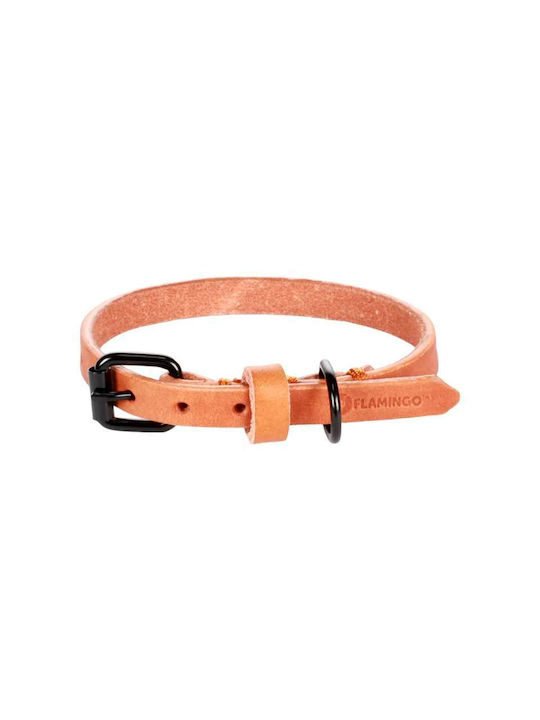 Ошийник Flamingo Leano Cognac 24-30см/15мм Ошийник Flamingo Leano Cognac 24-30см/15мм