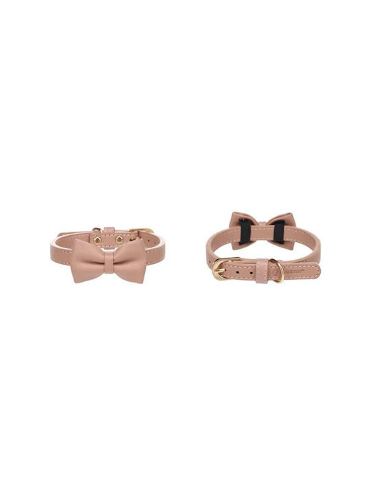 Flamingo Collar Bow Tie Nela Pink S 29-35cm X 15mm X 4mm