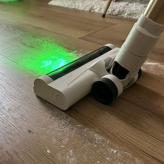 Cobbo G7 Aspirator Vertical Reîncărcabil 2 În 1 Stick Și De Mână 28.8V Albă