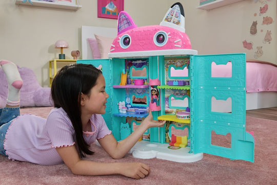 Spin Master Gabby's Dollhouse The Movie - 'Gabby's' Meow-Mazing Dollhouse Plastic Dollhouse