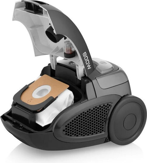 Hyundai VC068B Staubsauger 800W Eingetütet 2Es Schwarz