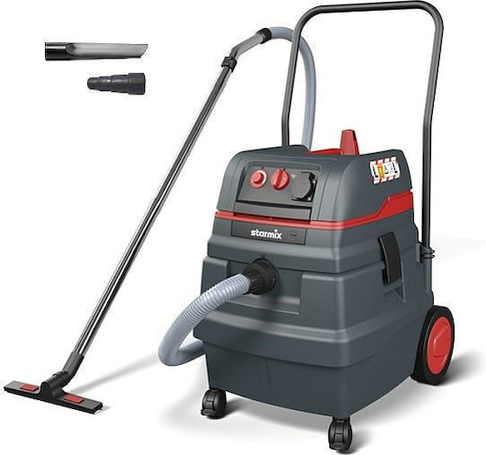Starmix Staubsauger Flüssigkeiten / Feststoffe 1600W mit Kunststoff Behälter 75Es