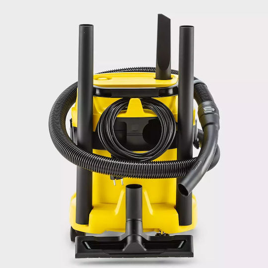 Karcher WD 3 V-15/6/20 Vacuum Wet / Dry 1000W with Stainless Bin 15lt