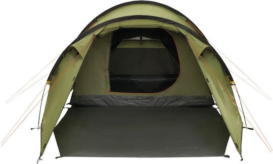 Easy Camp Camping Tent Tunnel Mountaineering Green with Double Cloth 3 Seasons Waterproof 4000mm 400x190x120cm