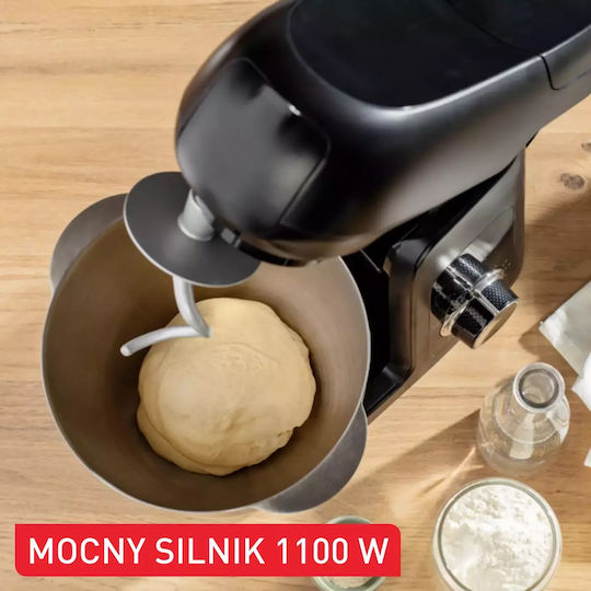 Tefal Bake Partner Mixează 1100W cu Vas din Oțel Inoxidabil 4.6lt