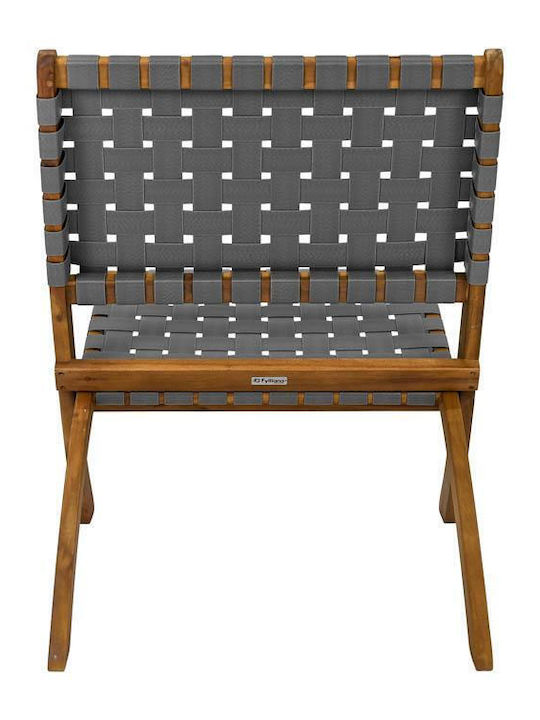 Fylliana Gartenstühle Hölzernes Braune 72x60x75cm