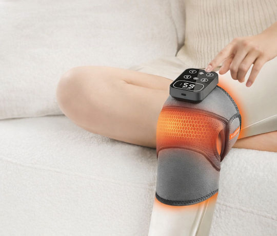 iKeepFit iKeepFit Elektrische Massager für Taille & Beine mit Infrarot Wärme und Vibration Grau