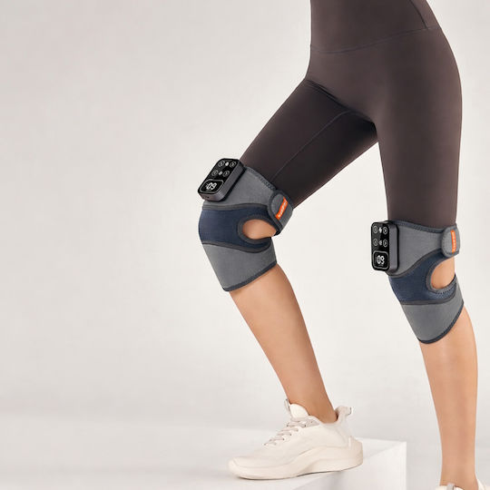 iKeepFit iKeepFit Elektrische Massager für Taille & Beine mit Infrarot Wärme und Vibration Grau