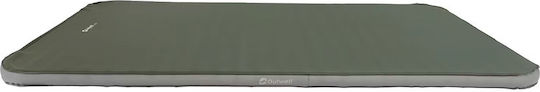 Outwell Self-Inflating Double Camping Sleeping Mat 64x123cm Thickness 5cm Green