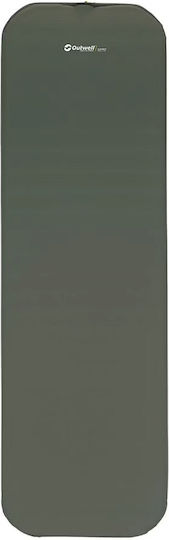 Outwell Αυτοφούσκωτο Μονό Υπόστρωμα Camping 64x60cm Πάχους 5cm Πράσινο
