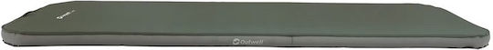 Outwell Αυτοφούσκωτο Μονό Υπόστρωμα Camping 64x60cm Πάχους 5cm Πράσινο