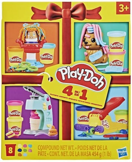 Hasbro Play-Doh Πλαστελίνη - Παιχνίδι Mini για 3+ Ετών, 8τμχ