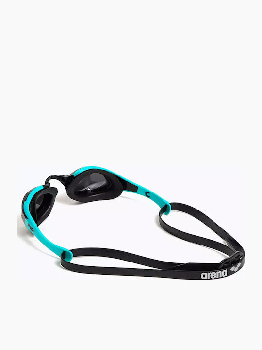 Arena Cobra Swimming Goggles Adults Smoke/Peacock/Black