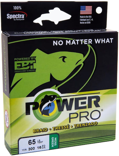 Shimano Power Pro Braided Line 0.10 Mm 135 M Green