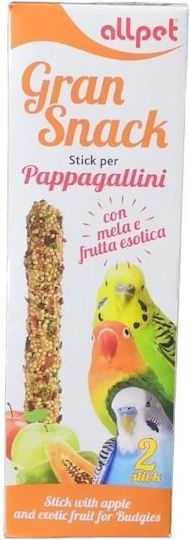 Toate Pet Gran Gustare pentru Papagali cu Fructe Exotice si Betisoare de Mar 2 bucati 60gr
