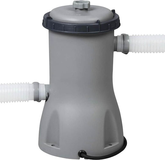 Bestway Steel Pro Runde Schwimmbecken PVC mit Metallic-Rahmen 396x84cm und Filter