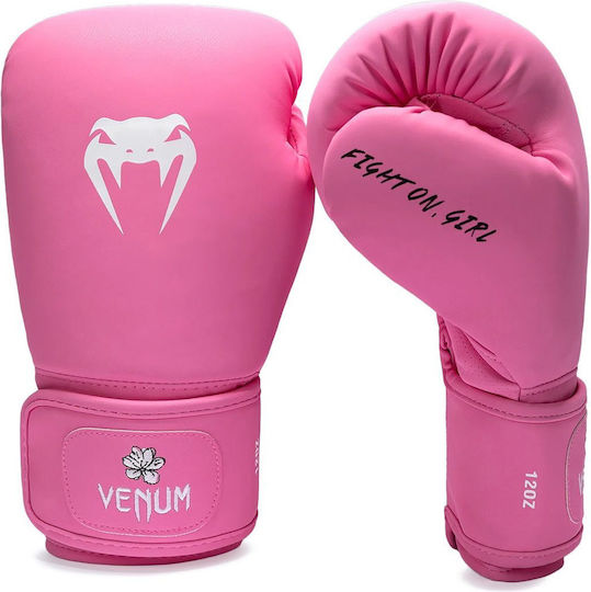 Venum Contender Mănuși de Box pentru Competiție Roz