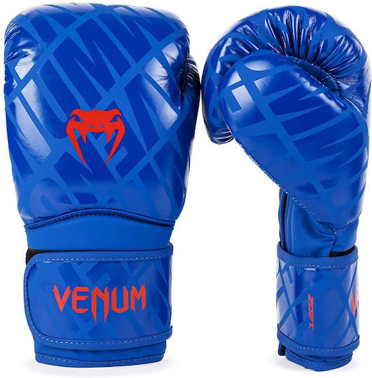 Venum Contender Боксови Ръкавици за Състезание Син