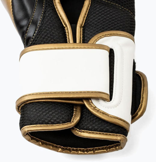 Everlast Powerlock Γάντια Πυγμαχίας για Αγώνα Λευκά