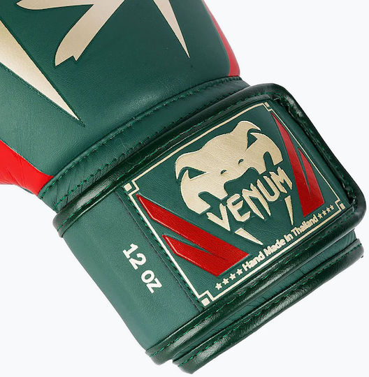 Venum Elite Mănuși de Box pentru Competiție Verzi