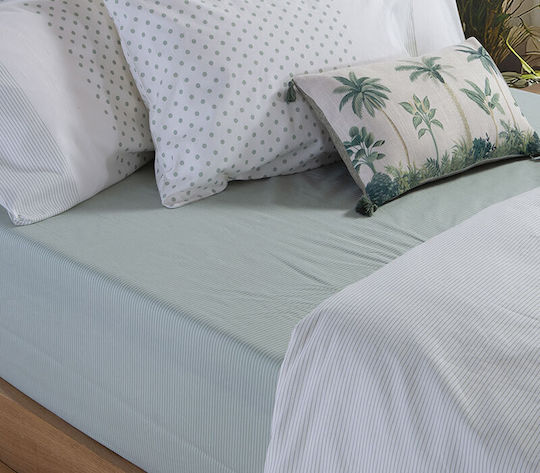 Nef-Nef Homeware Donter Σετ Σεντόνια Υπέρδιπλα με Λάστιχο 160x200+35εκ. 4 (4τμχ)