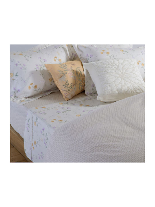 Nef-Nef Homeware Rozaria Bettlaken Set Übergröße 240x270cm 4 Stück