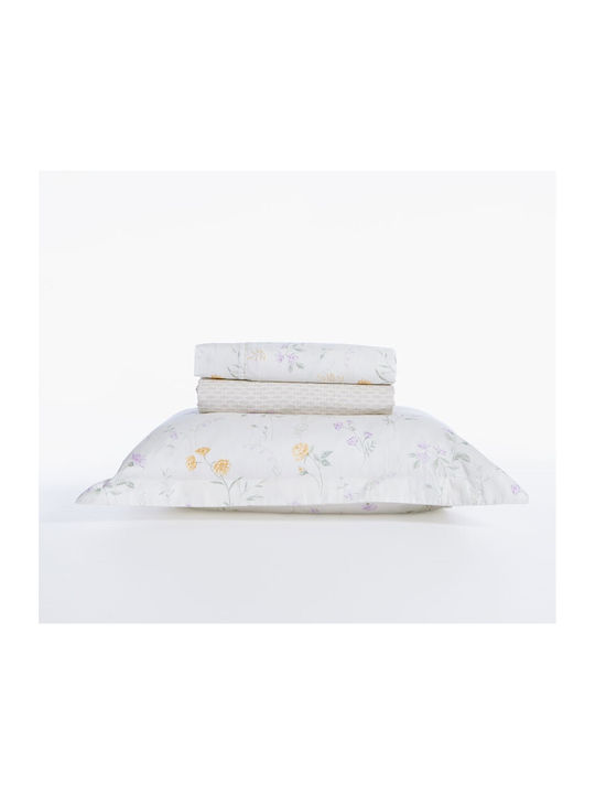 Nef-Nef Homeware Rozaria Bettlaken Set Übergröße 240x270cm 4 Stück